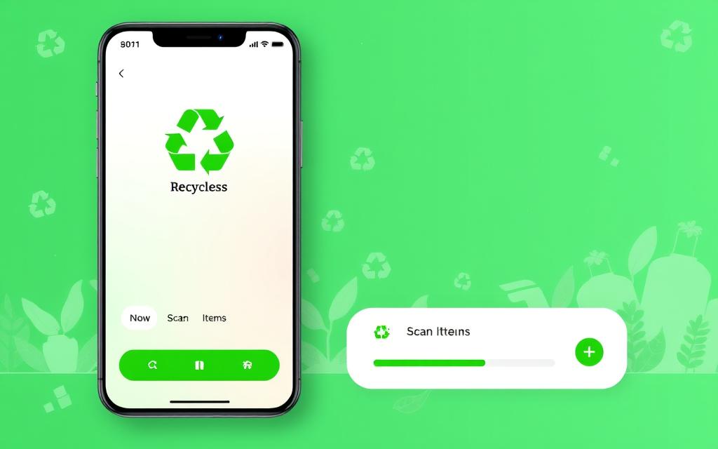 Recycle at Boots App Interface