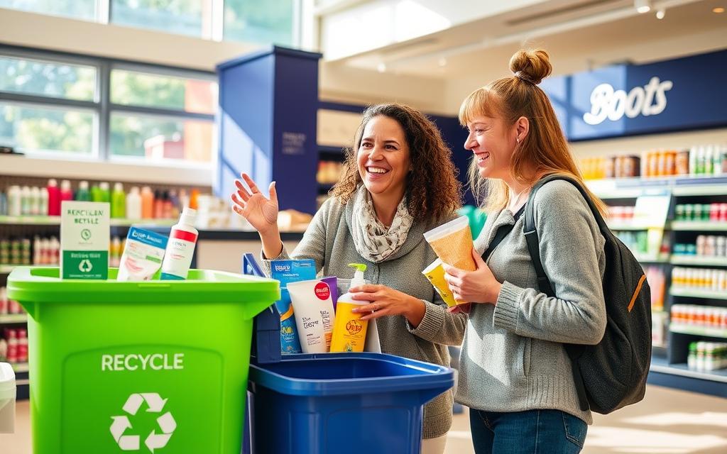 Boots recycling scheme